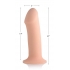 Squeezable Thick Phallic Dildo in Beige