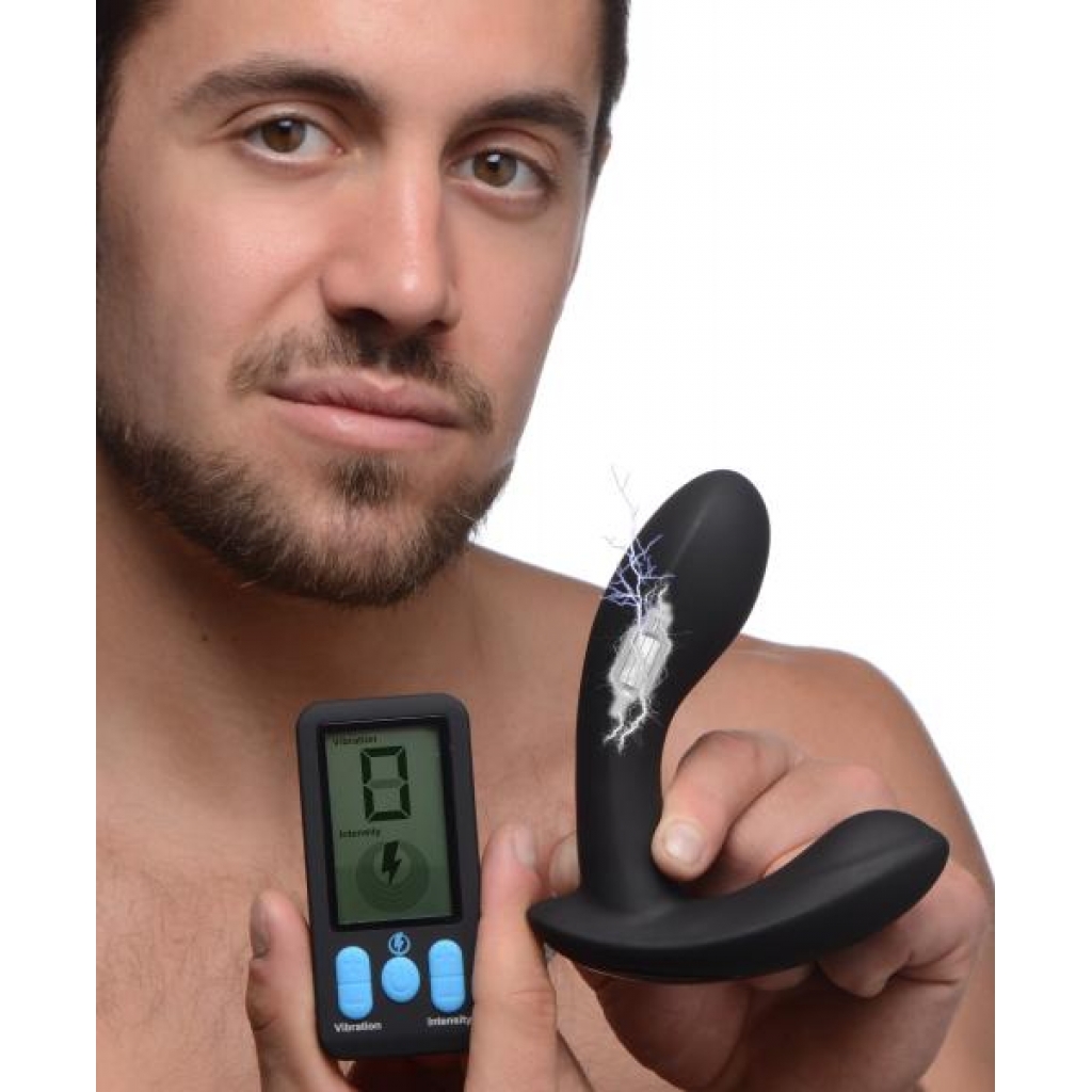 E-Stim Pro: Silicone Vibrating Prostate Massager with Remote