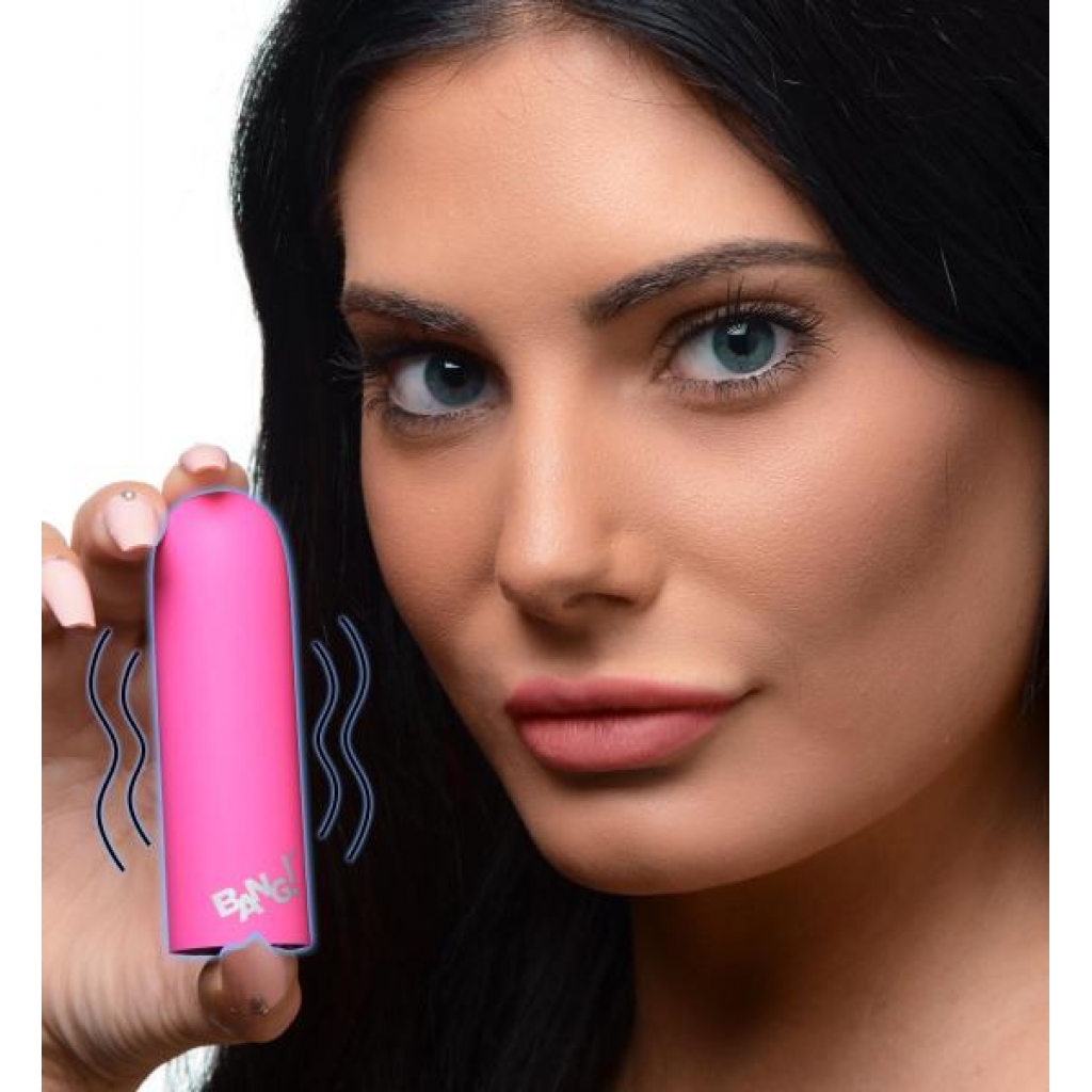 10x Mega Silicone Vibrator - Pink