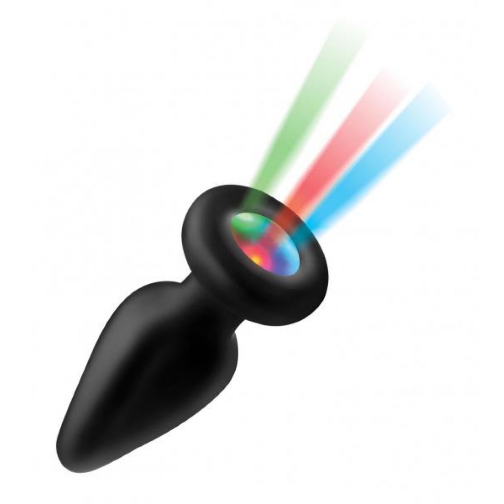 Light Up Medium Silicone Anal Plug