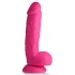 8.25 Inch Dildo With Balls - Pink