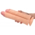 Double Stuffer 10 Inch Dildo - Light