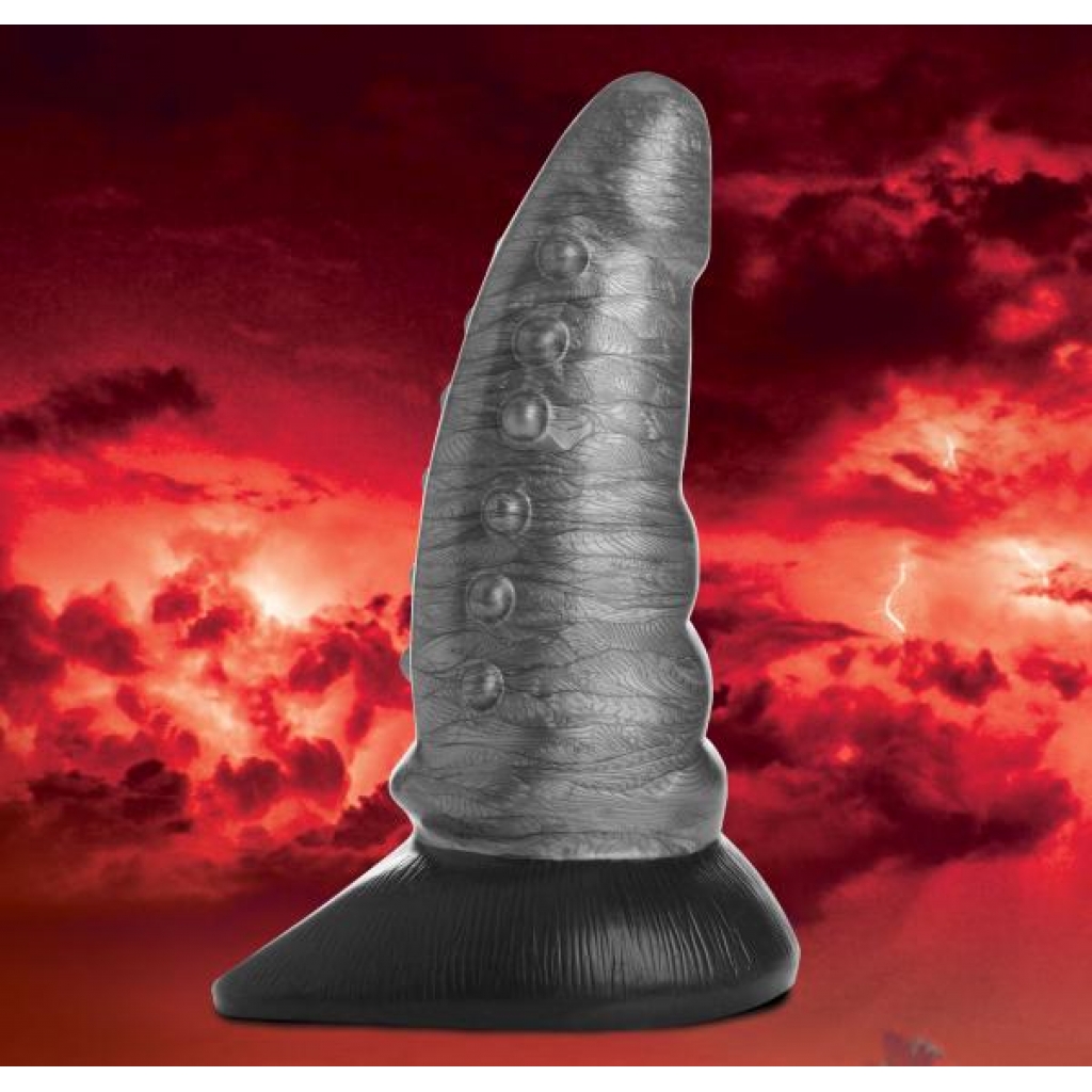 Beastly Tapered Bumpy Silicone Dildo