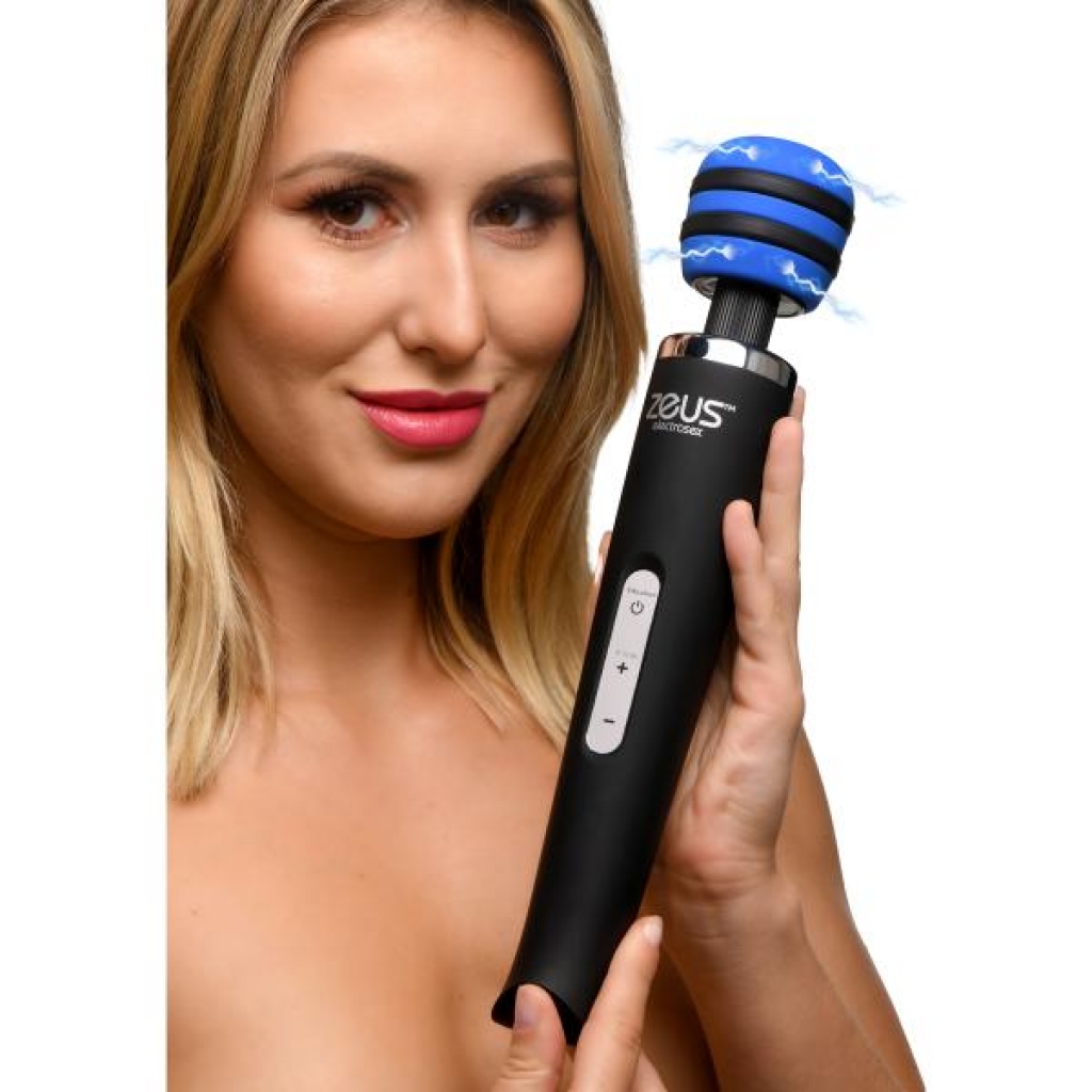 Blue-arc E-stim Vibrating Wand - Electrify Your Experiences