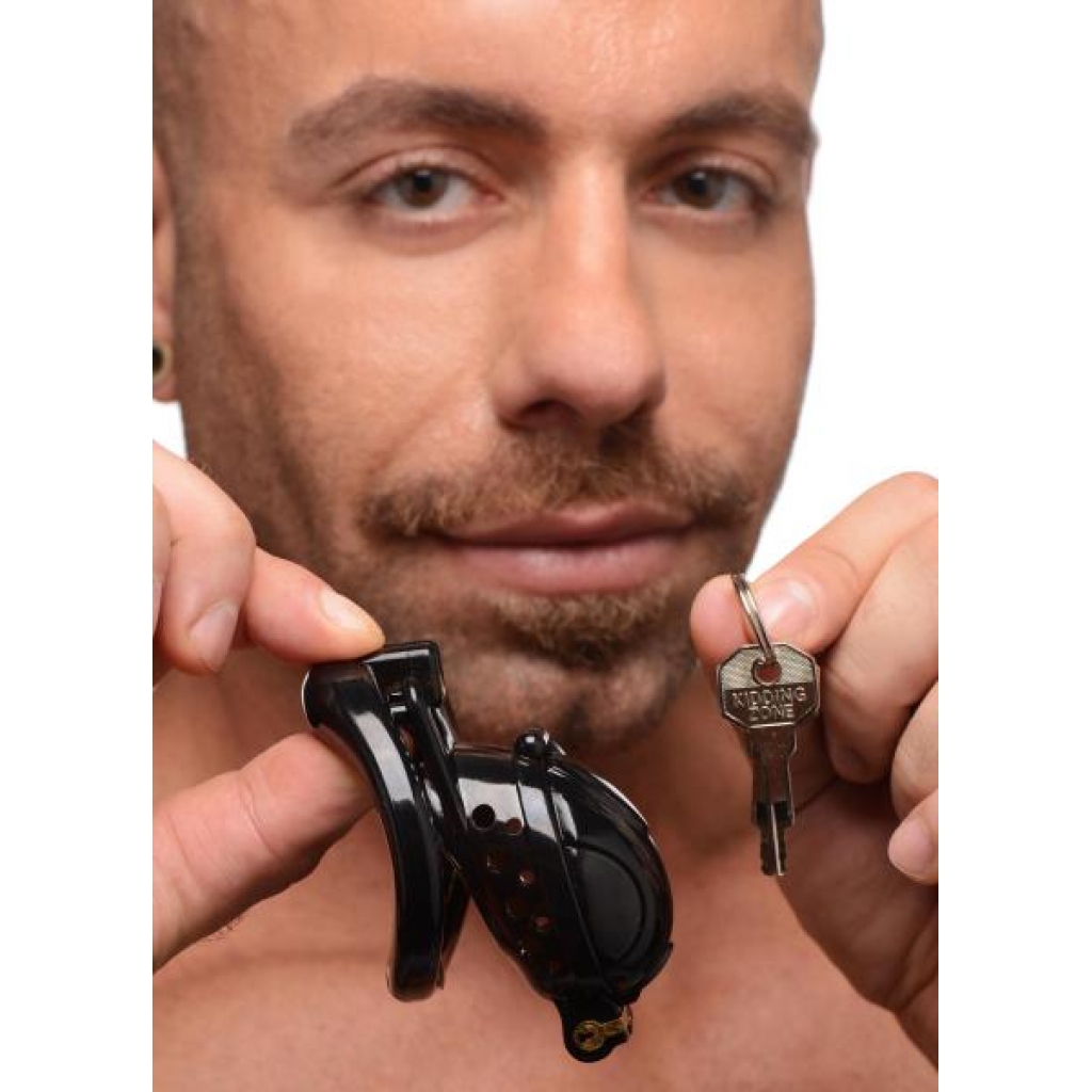 Lockdown Customizable Chastity Cage - Black