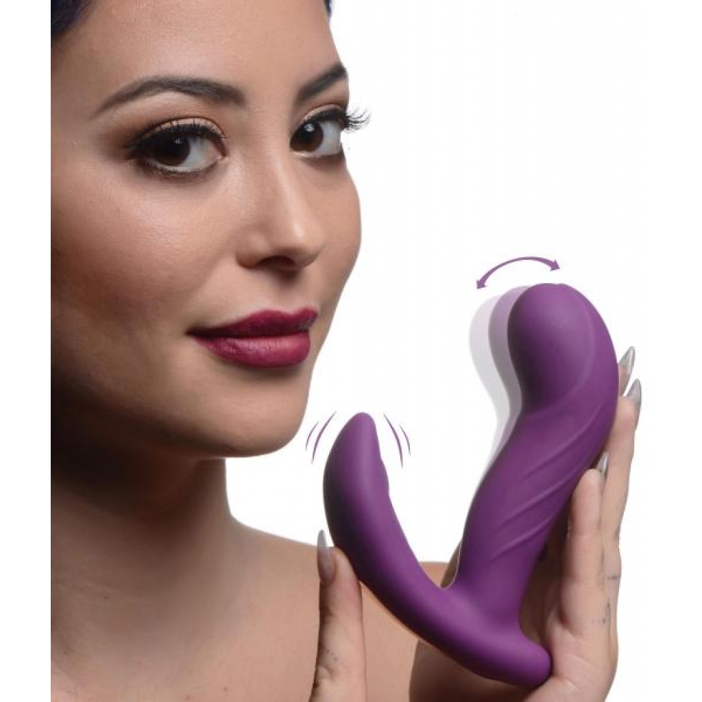 G-rocker 10x Come Hither Silicone Vibrator With Remote Control