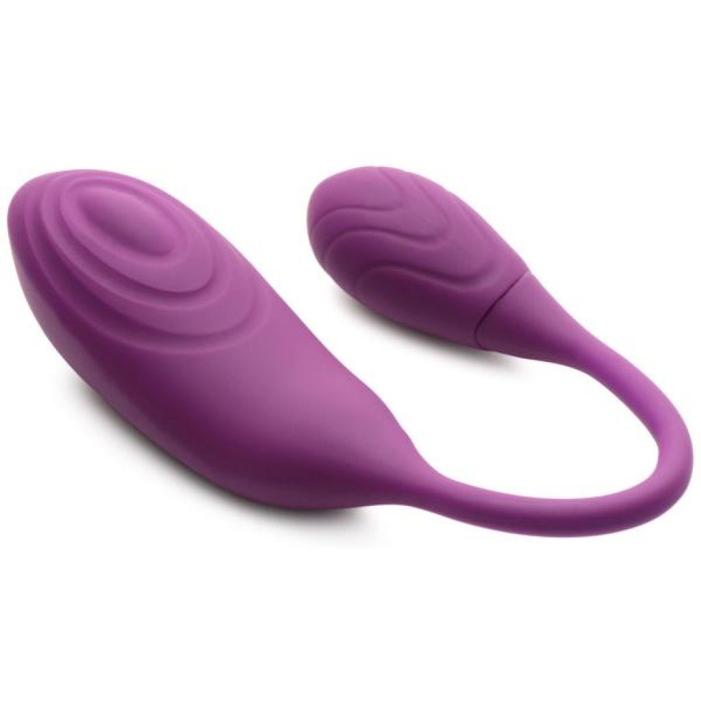 Slim Pulse 7x Pulsating Silicone Clit Stimulator and Vibrating Egg