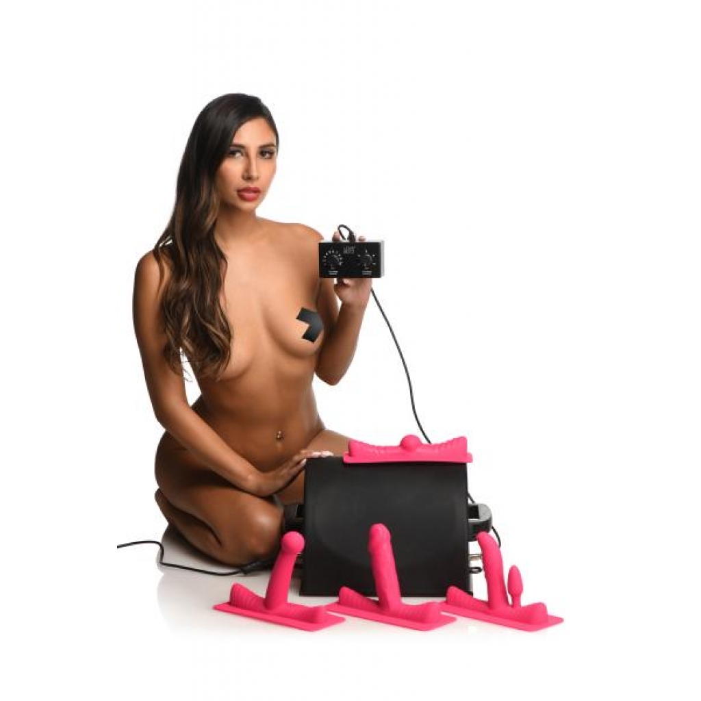 50x Saddle Pro Sex Machine with 4 Attachments