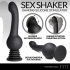 Sex Shaker Silicone Stimulator - Black