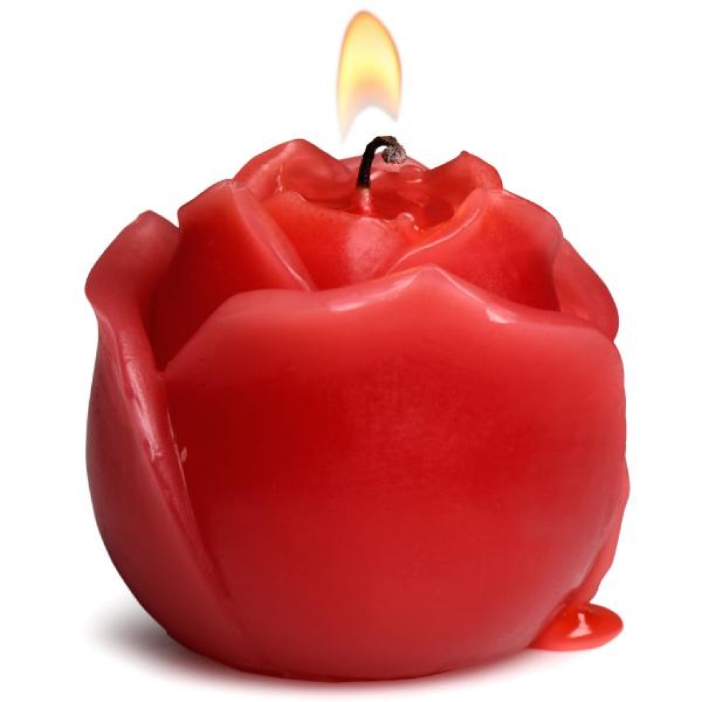 Flaming Rose Drip Candle - Sensory Romance