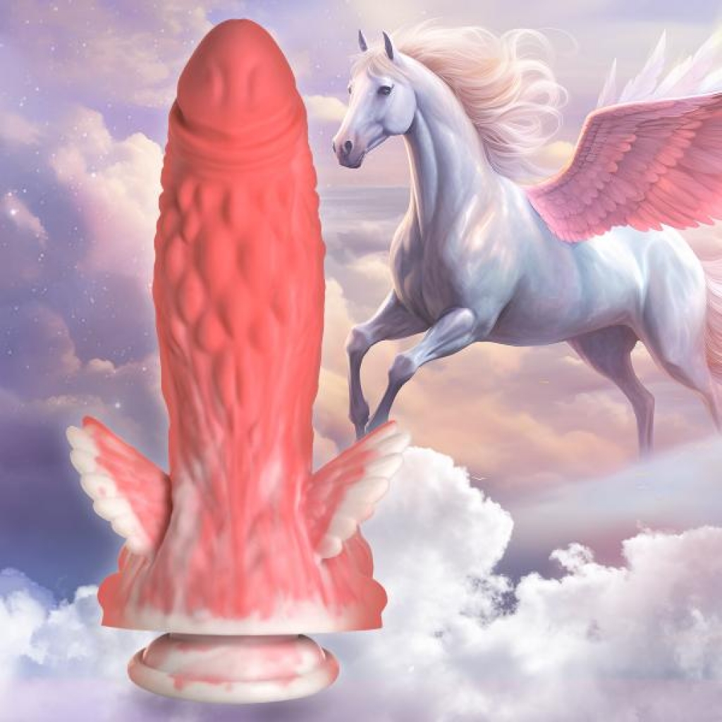 Pegasus Pecker Winged Silicone Dildo - Fantasy-Inspired Design