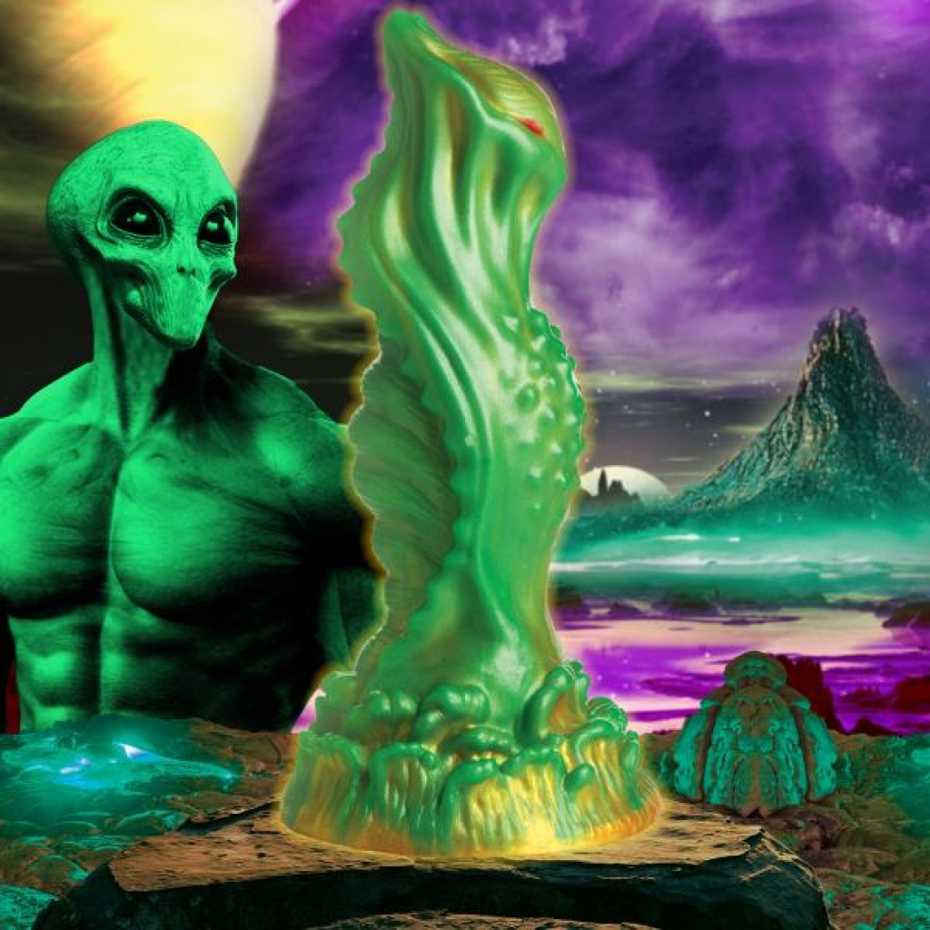 Nebula Alien Silicone Dildo - Experience Extraterrestrial Pleasure