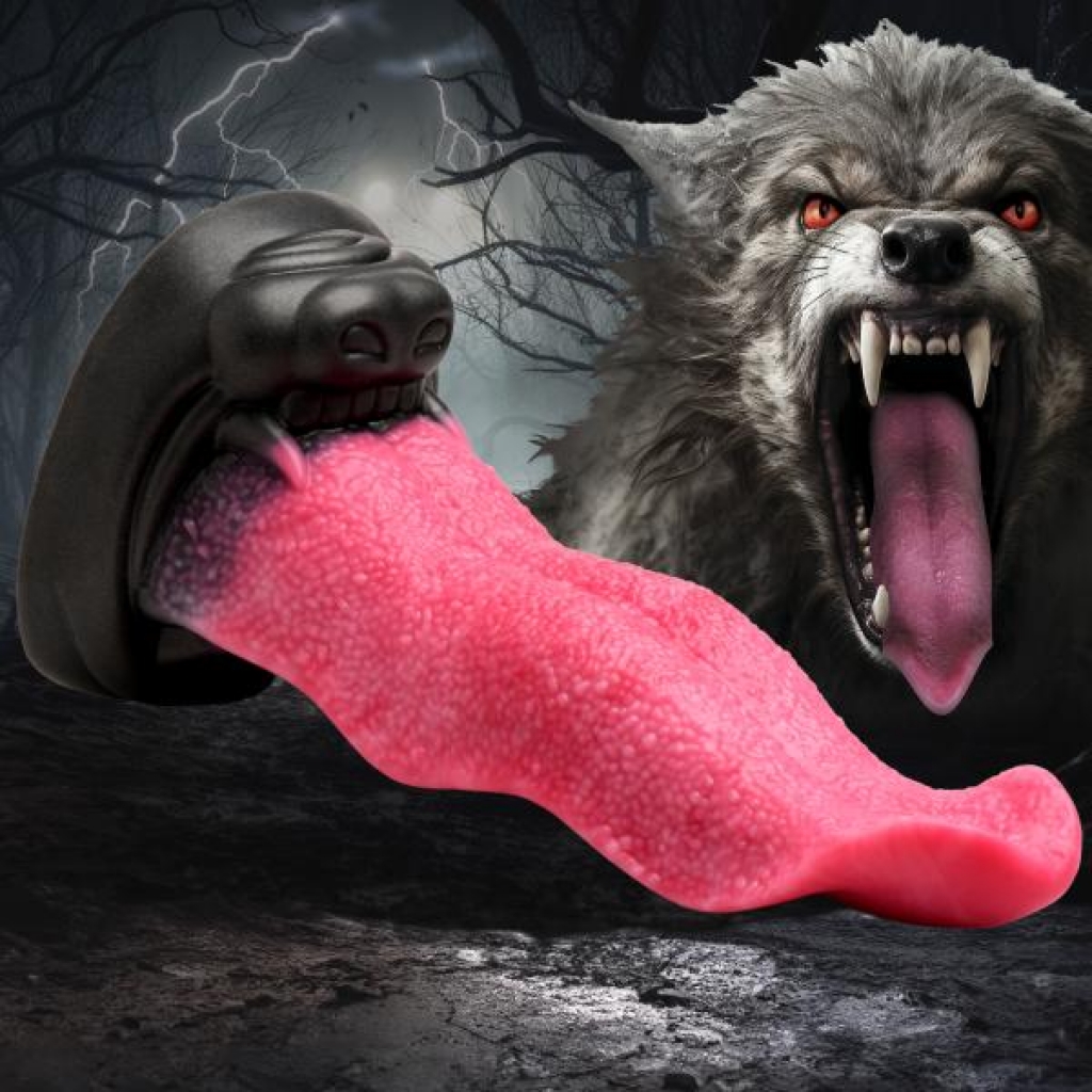 Wolf's Lick Silicone Dildo - Realistic