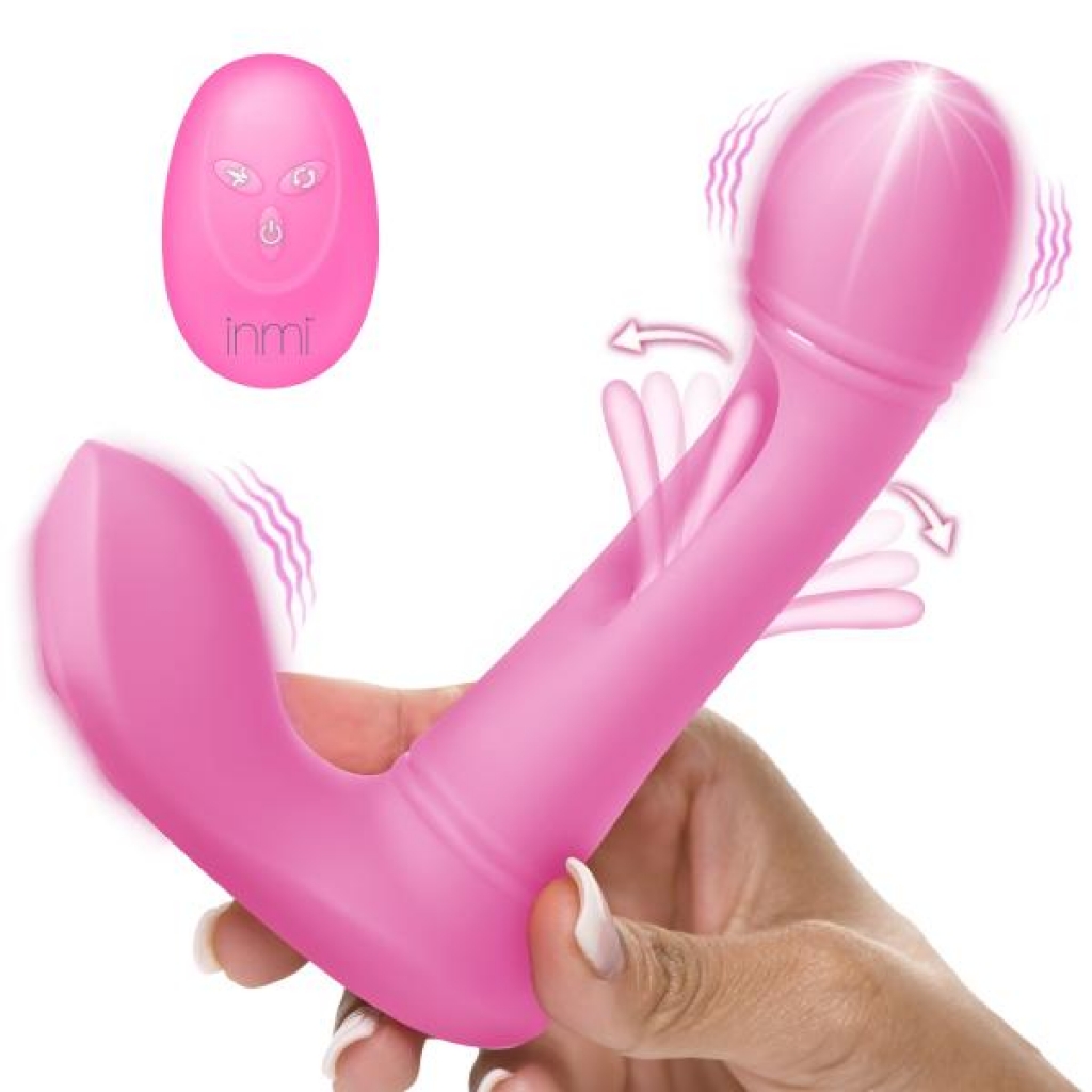 G-Flick G-Spot Flicking Silicone Vibrator with Remote - Elevate Your Pleasure