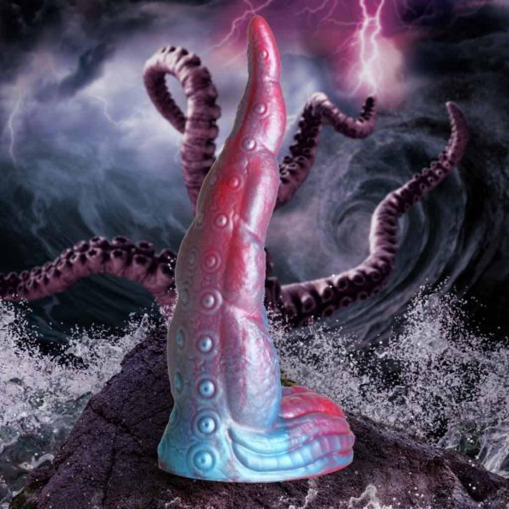 Tentacle Cock Silicone Dildo - Iridescent Pleasure