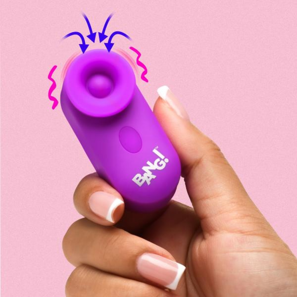 Portable Mini Clitoral Stimulator in Elegant Purple