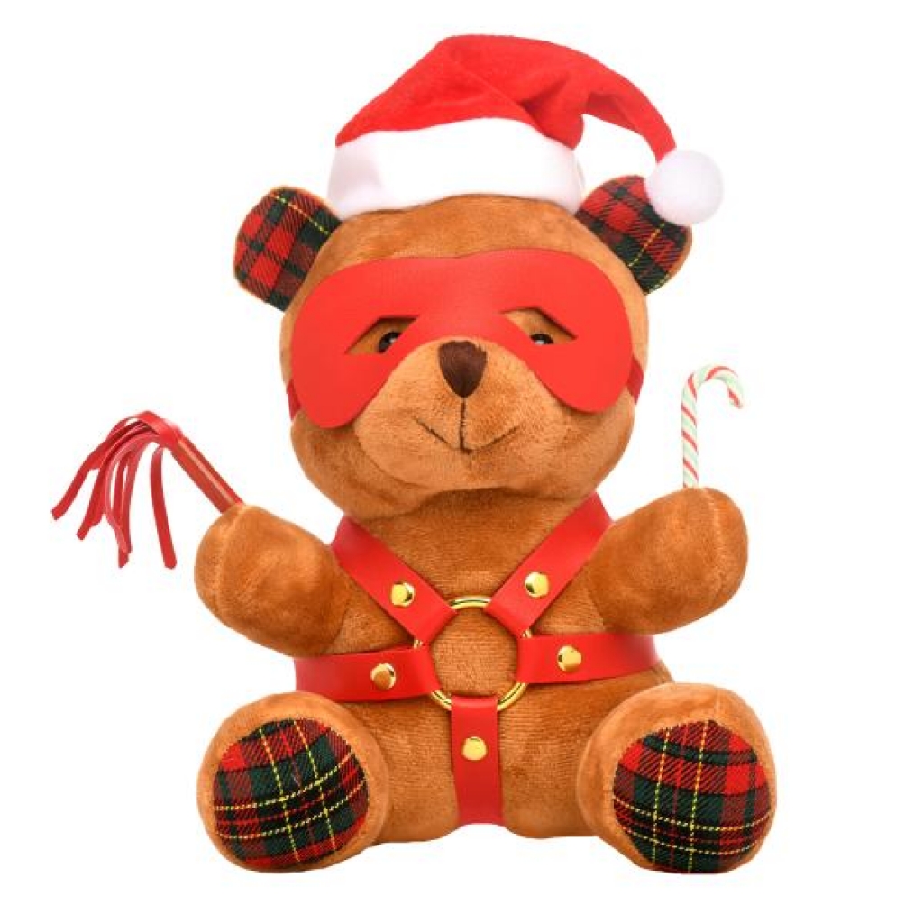 Festive Holiday Bondage Bear - Brown