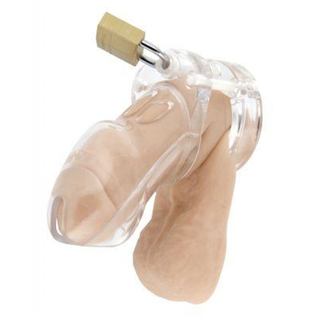 CB-3000 Male Chastity Device - 3 Inch Clear Cock Cage