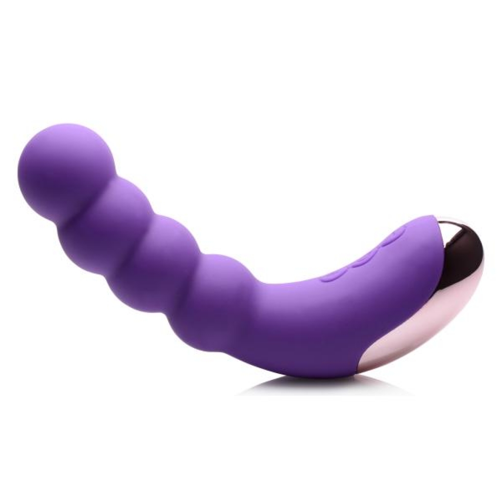 50x Silicone Beaded Vibrator for G-Spot Pleasure