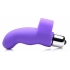 G-Thrill Silicone Finger Vibe - Deluxe Purple