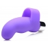 G-Thrill Silicone Finger Vibe - Deluxe Purple