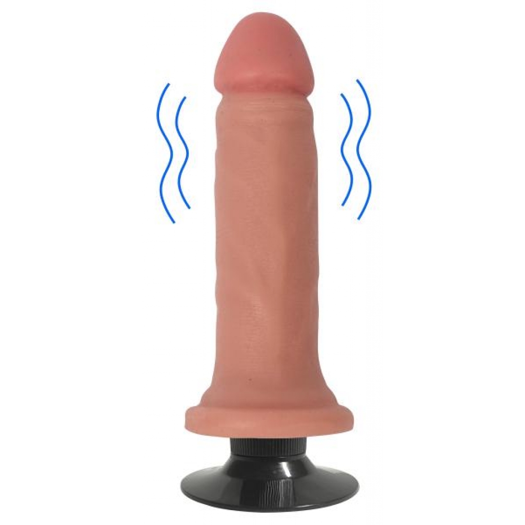 Light Vibrating Dildo - 6 Inch Sensation