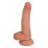 Jock Light Bareskin Dildo with Balls - 8 Inch