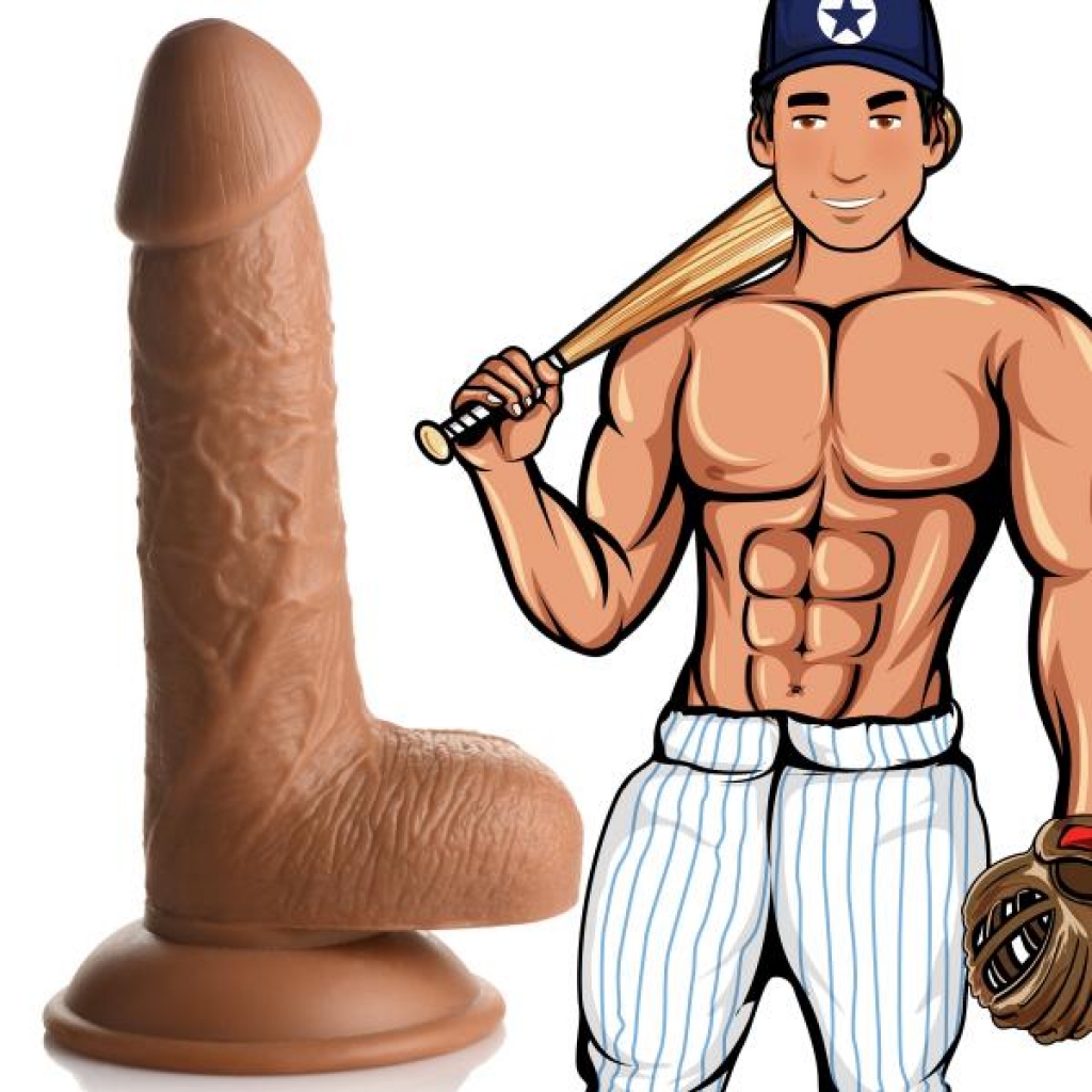 Baseball Brian 7 Inch Dildo - Fun & Realistic Design