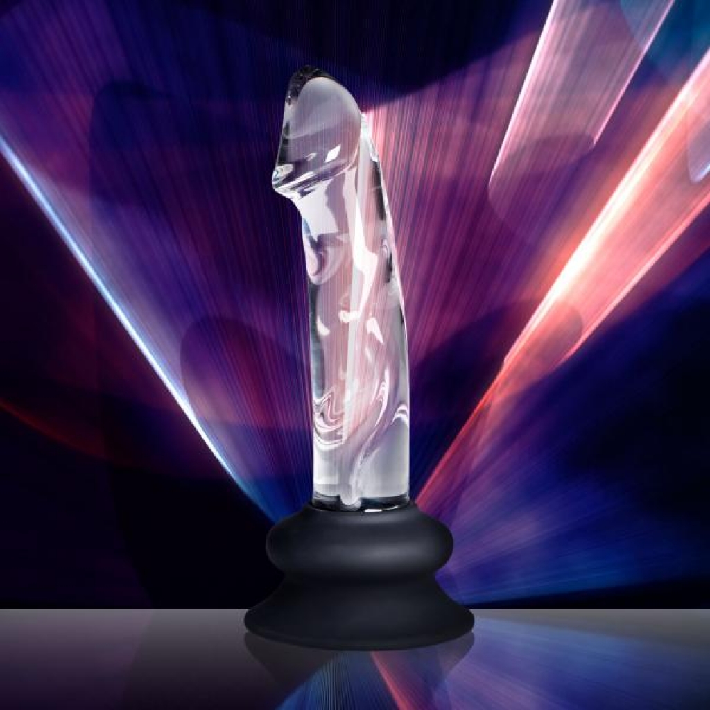 Glass Dildo with Silicone Base: Elegance Meets Pleasure