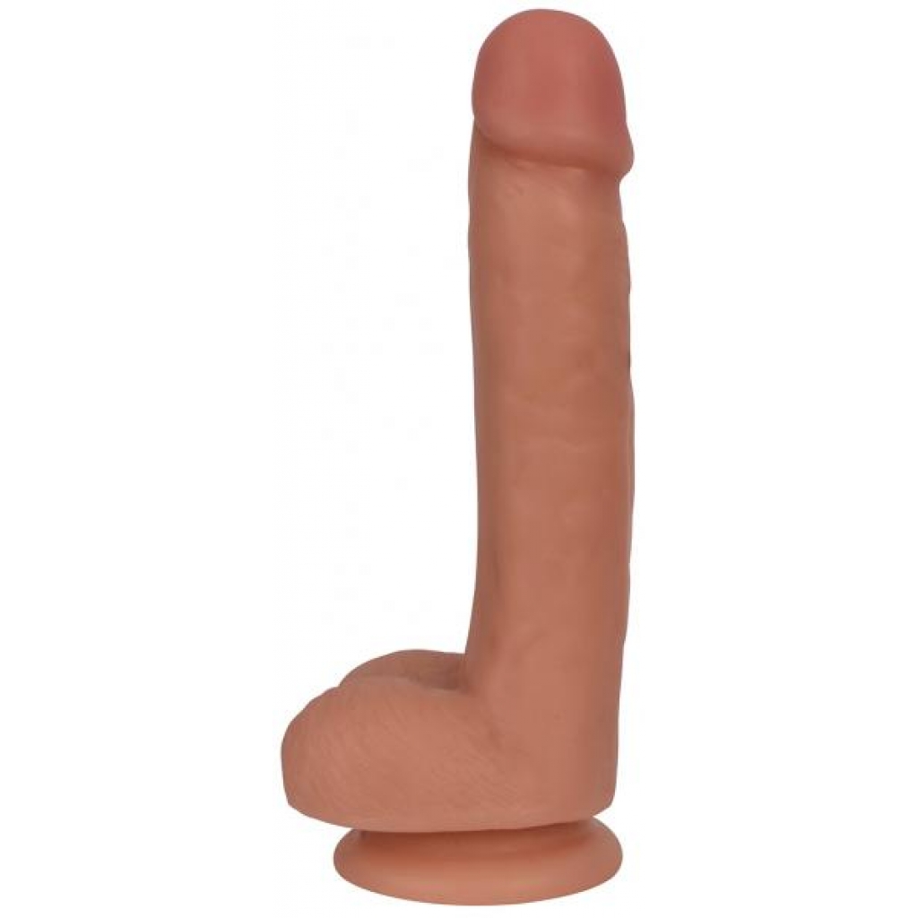 Thinz 7 Inch Slim Dildo with Realistic Balls - Light