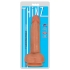 Thinz 7 Inch Slim Dildo with Realistic Balls - Light