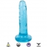 6 Inch Slim Stick - Crystal Clear Vibrator