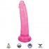 Delightful 8 Inch Slim Stick Cherry Ice Dildo