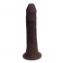 Easy Riders 8-Inch Dual Density Dildo - Brown