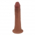 8 Inch Easy Riders Dual Density Dildo - Tan