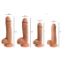 Easy Riders Dual Density Silicone Dildo – 7 Inch