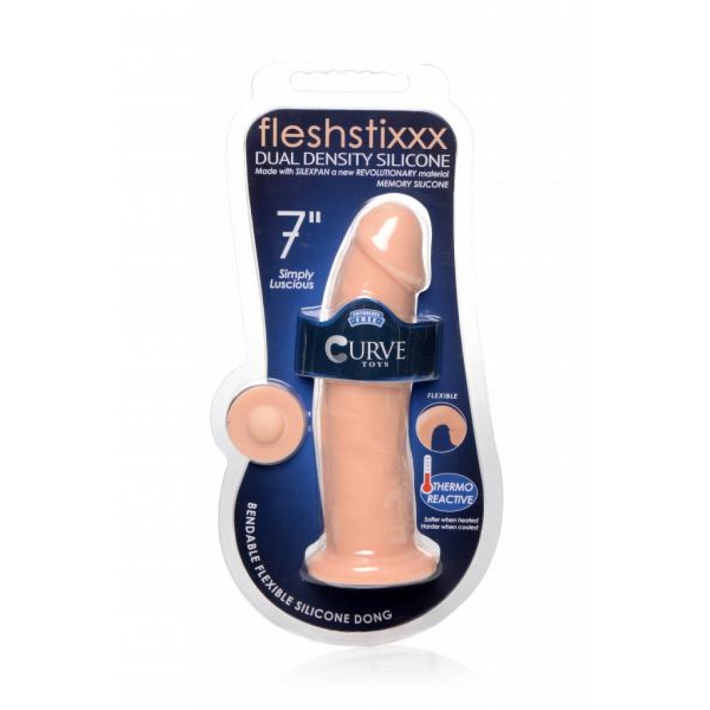 Silexpan Hypoallergenic Silicone Dildo - 7 Inch