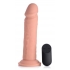 Big Shot Vibrating Remote Control Silicone Dildo - 8 Inch