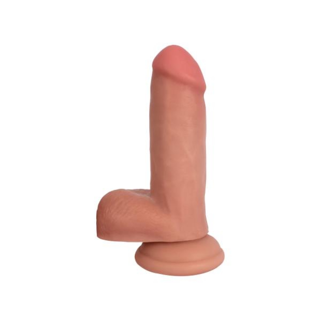 6-Inch Realistic Dildo with Balls