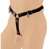 Locking Male Anal Plug Harness