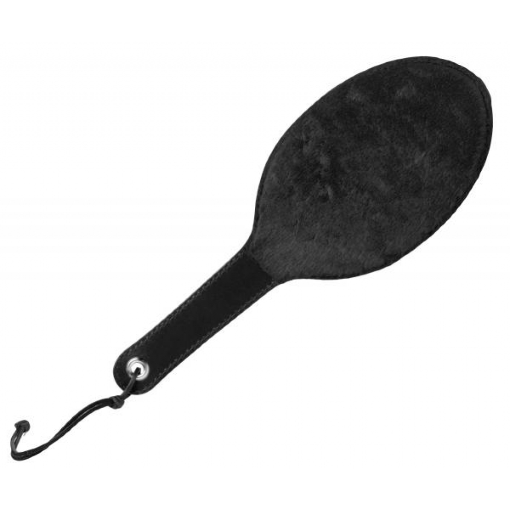 Strict Leather Round Fur Lined Paddle