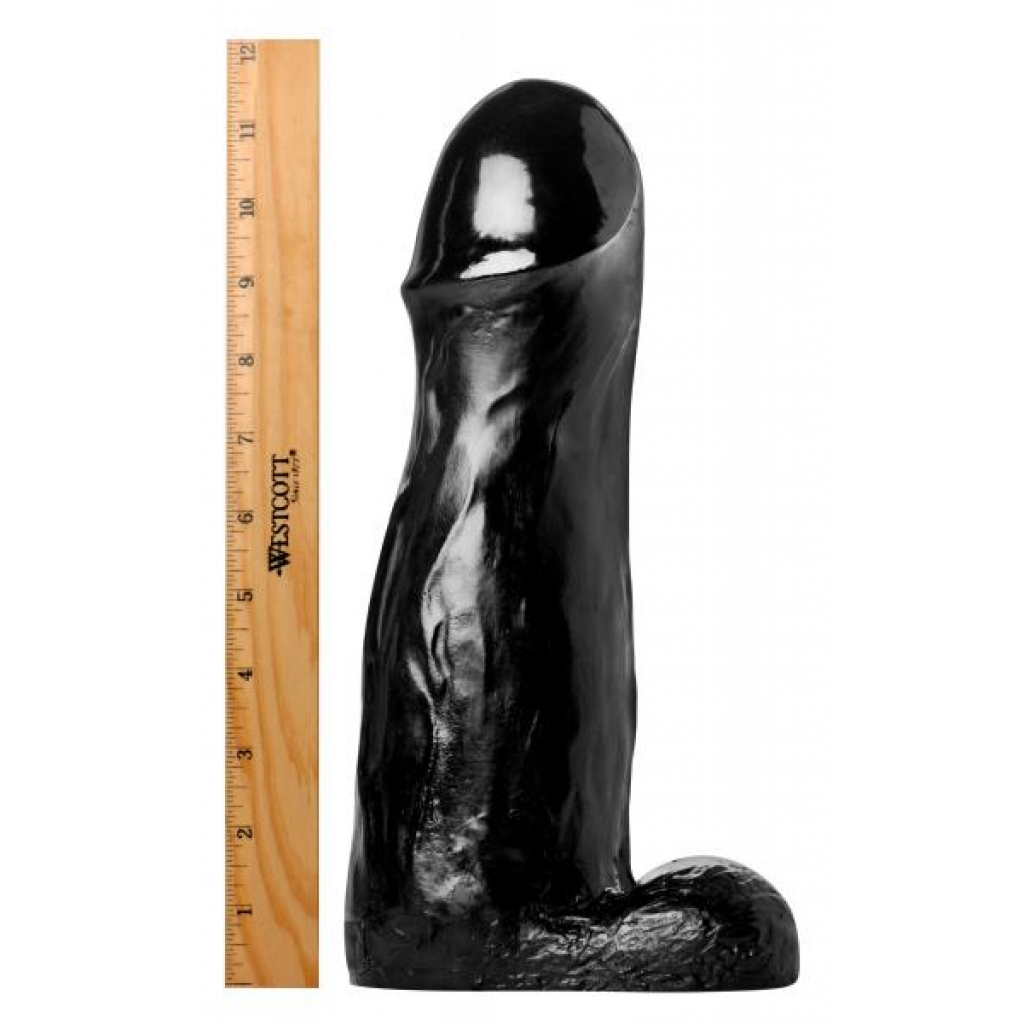 The Manolith Black 11.75 inches Dildo