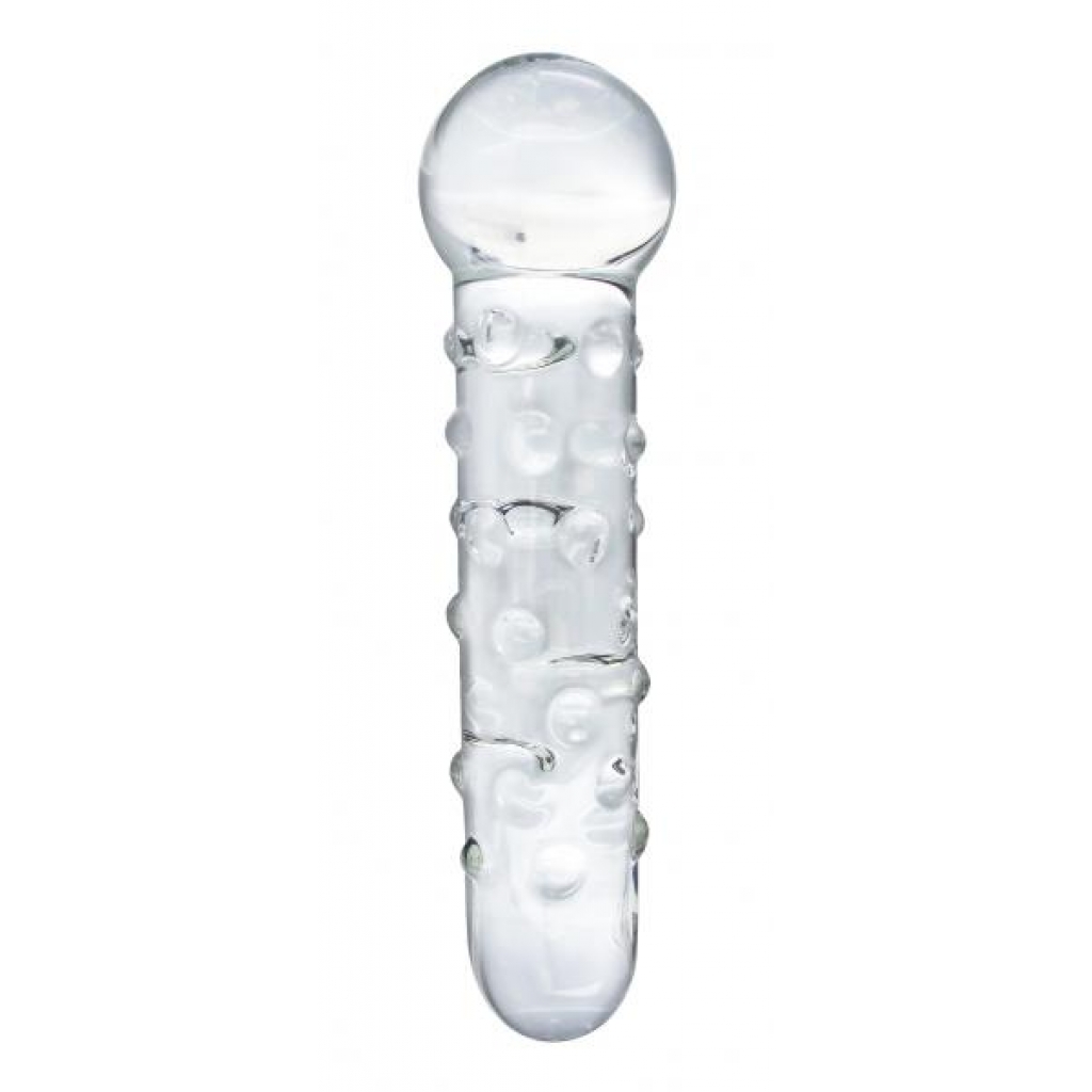 The Ram Glass Dildo Clear