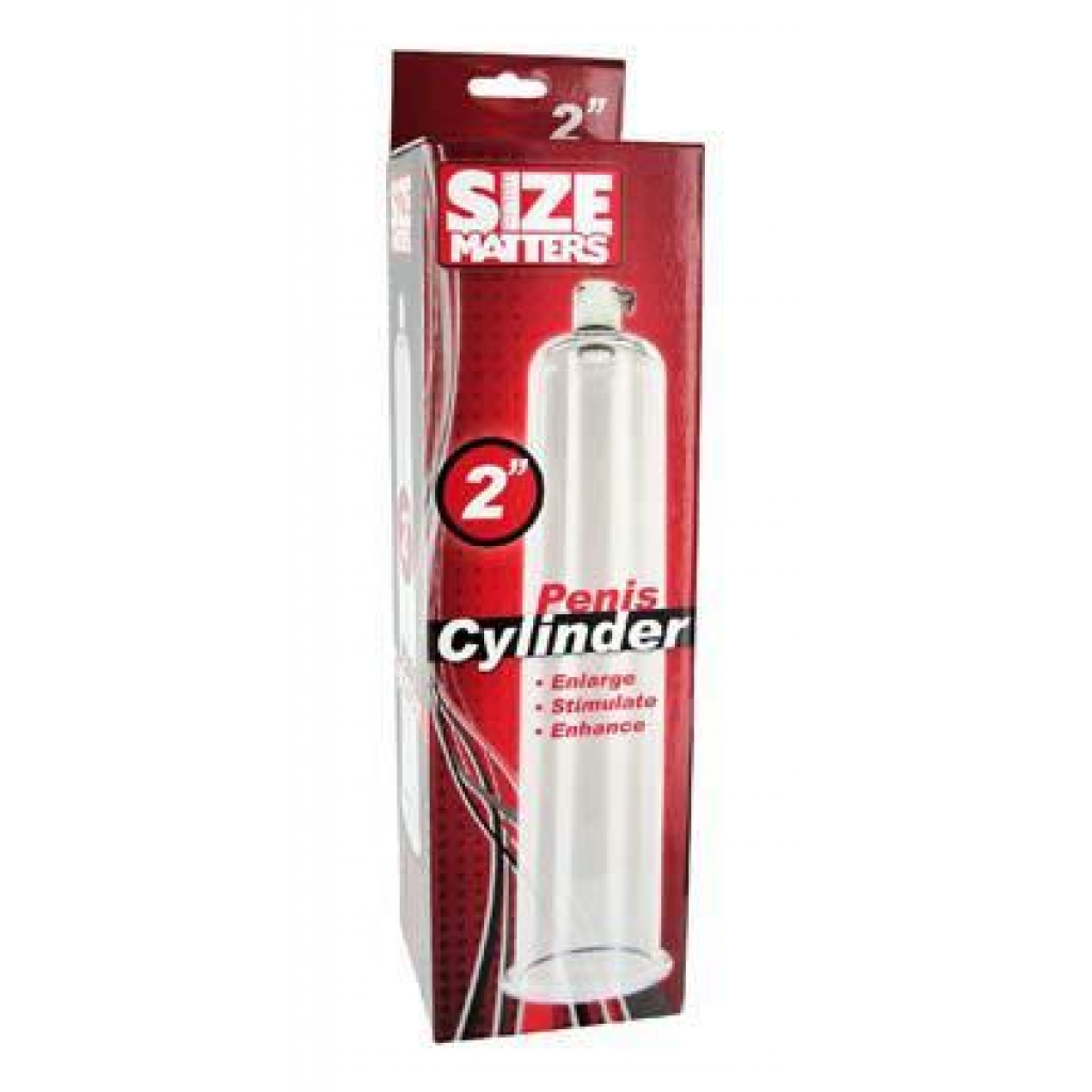 Premium Clear Acrylic Penis Pump Cylinder - 1.75 inches