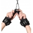 Strict Leather Fleece Lined Suspension Cuffs: Black