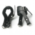 Strict Leather Fleece Lined Suspension Cuffs: Black