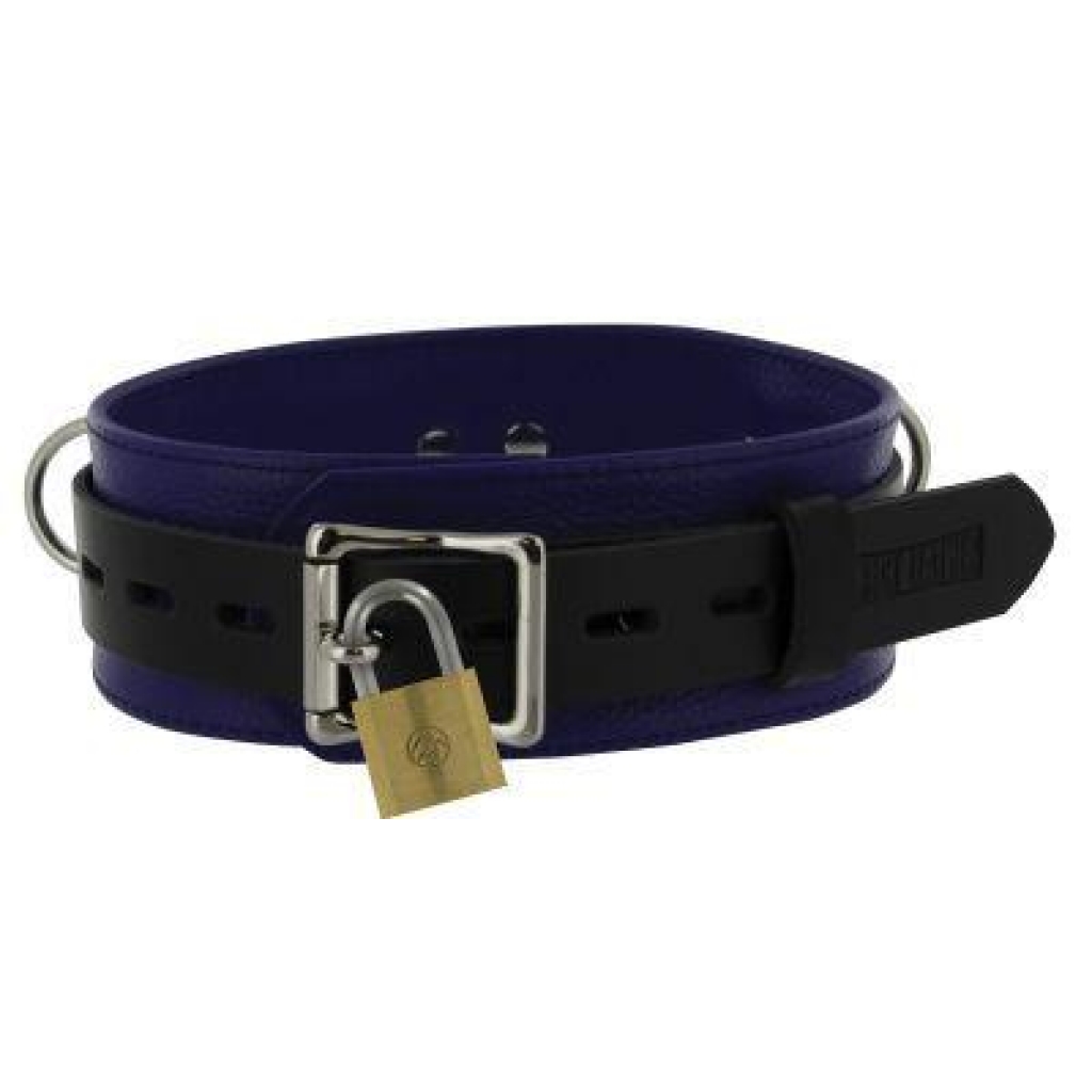 Strict Leather Deluxe Locking Collar - Stylish Restraint