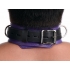 Strict Leather Deluxe Locking Collar - Purple Black