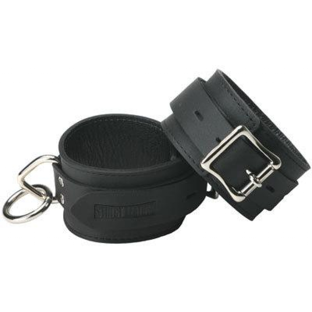 Strict Leather Standard Locking Ankle Cuffs - Bondage Essential