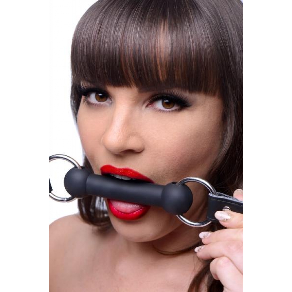 Strict Leather Silicone Bit Gag - Bound to Please